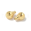 Matte Gold Color 925 Sterling Silver Beads STER-R014-05G-2