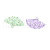 Transparent Plastic Pendants KY-N025-05-2