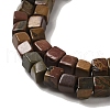 Natural Picasso Jasper Beads Strands G-Q161-C01-01-4