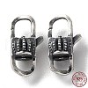 925 Thailand Sterling Silver Lobster Claw Clasps STER-D003-46AS-3