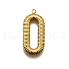 304 Stainless Steel Pendants STAS-M116-02G-1
