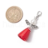 Angel Acrylic Pendant Decorations HJEW-JM03162-04-3