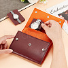 Portable PU Leather Single Watch Pouch Storage Bags ABAG-WH0048-20B-3