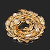 Natural Citrine Nuggets Beads Strands G-J335-27-2