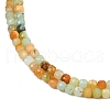 Natural Myanmar Jade/Burmese Jade Beads Strands G-RM2025-C37-C-4