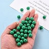 Opaque Acrylic Beads MACR-S370-C12mm-24-5