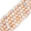 Natural Cultured Freshwater Pearl Beads Strands PEAR-I007-07J-05B-2