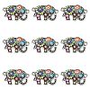 Alloy Connector Charms FIND-YW0004-38-1