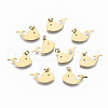 304 Stainless Steel Charms STAS-S116-061G-1