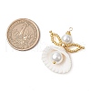 Clam Shell Pendants PALLOY-MZ00717-01-4