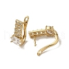 Brass Hoop Earrings EJEW-L271-13KCG-08-2