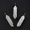Natural Quartz Crystal Big Pointed Pendants G-I322-02P-07-1