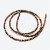 Natural Tiger Eye Bead Strands G-R172-2mm-19-2