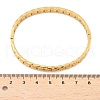 304 Stainless Steel Hinged Bangles for Women AJEW-P127-26G-5
