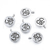 Tibetan Style Alloy Pendants TIBEP-N012-07-2