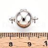 925 Sterling Silver Box Clasps STER-T007-137P-3