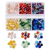 660Pcs 6 Style Electroplate Glass Beads Strands EGLA-YW0001-22-1