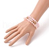 Multi-layered Stretch Beaded Bracelets Sets BJEW-JB05755-02-8