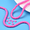 Handmade Polymer Clay Beads CLAY-N008-052-01-7