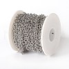 Tarnish Resistant 304 Stainless Steel Rolo Chains CHS-E016-02A-P-2