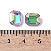 Glass Rhinestone Cabochons RGLA-L029-03A-SPLA-3