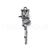 Rack Plating Alloy Pendants PALLOY-V002-07B-1