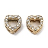 PVD Vacuum Plating 304 Stainless Steel Crystal Rhinestone Beads SATS-R130-02G-05-1