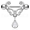 316L Surgical Stainless Steel Nipple Stirrup WGDEB45-02-1