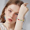 Nbead Handmade Evil Eye Lampwork Beads Strands LAMP-NB0001-49D-7