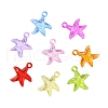 Transparent Acrylic Pendants TACR-YW0001-16-4