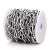 Iron Twisted Oval Link Chains CH-N004-08P-2