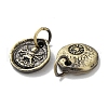 Tibetan Style Brass Pendants KK-M284-36AB-2