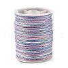 12 Rolls 12 Colors Polyester Cord OCOR-L046-B01-2