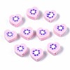 Handmade Polymer Clay Beads CLAY-N011-013F-1