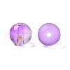 Frosted Baking Painted Glass Beads X1-DGLA-N005-8mm-06-3