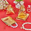 Beebeecraft 60Pcs Organza Drawstring Bags OP-BBC0001-01B-4