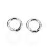 Tarnish Resistant 304 Stainless Steel Open Jump Rings STAS-E113-09P-1
