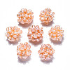 Round Natural Cultured Freshwater Pearl Beads PEAR-N020-05B-2