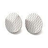 304 Stainless Steel Stud Earrings Findings STAS-B041-01P-2