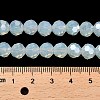 Imitation Jade Glass Beads Stands EGLA-A035-J8mm-B06-5