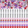 SOFPLATE Mother's Day Theme Opaque Acrylic Beads Kits MACR-SP0001-40-1