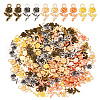 ARRICRAFT 150Pcs 5 Colors Tibetan Style Alloy Pendants FIND-AR0004-39-1