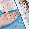 SOFPLATE 100Pcs Transparent Acrylic Beads TACR-SP0001-19-3