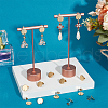 Unicraftale 25 Pairs 304 Stainless Steel Stud Earring Findings STAS-UN0059-86-2