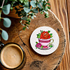4 Sheets 11.6x8.2 Inch Stick and Stitch Embroidery Patterns DIY-WH0455-175-6