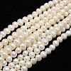 Grade A Natural Cultured Freshwater Pearl Beads Strands PEAR-L001-A-10-01-1