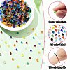 3600Pcs 24 Colors Transparent Electroplate Glass Beads GLAA-YW0003-32-4
