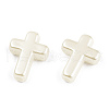 ABS Plastic Imitation Pearl Beads X-OACR-T018-06-4