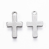 201 Stainless Steel Tiny Cross Charms STAS-L197-32P-2