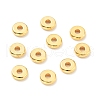 Rack Plating Brass Beads KK-C242-01G-2